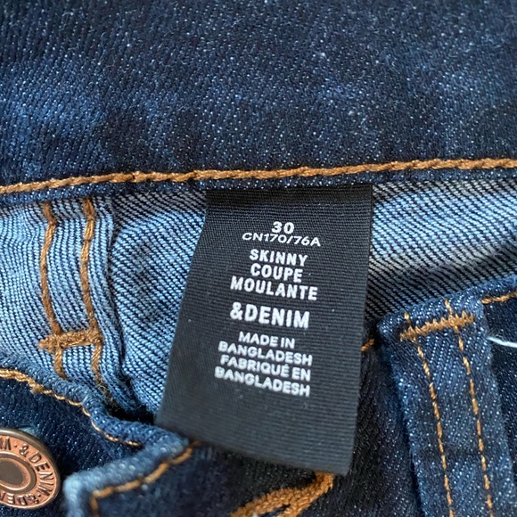 Navy blue skinny jeans - Picture 3 of 3